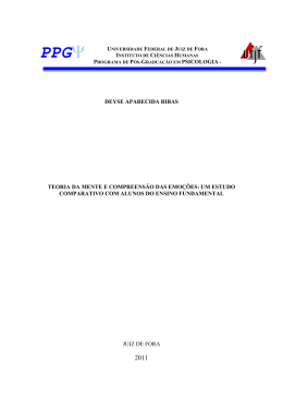 DEYSE APARECIDA RIBAS TEORIA DA MENTE E