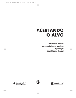ACERTANDO O ALVO - Instituto Terra Brasilis
