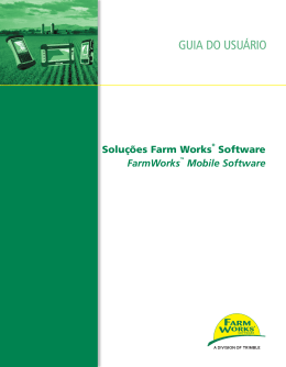 GUIA DO USU&Aacute;RIO - Farm Works Software