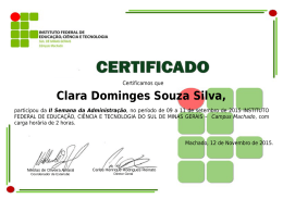 Clara Dominges Souza Silva