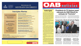 Presidente do TJ destaca papel relevante da OAB Niter&oacute;i na