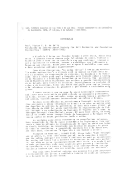 Karl Terzaghi. Aspectos de sua vida e de sua obra