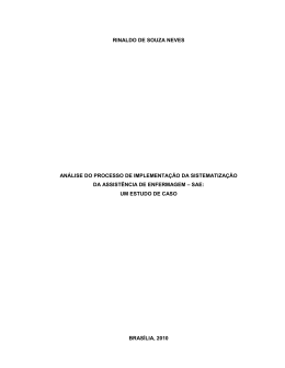 rinaldo de souza neves an&aacute;lise do processo de implementa&ccedil;&atilde;o da
