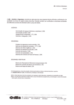 aos diferentes sectores de atividade sobre o preço de ta pela.