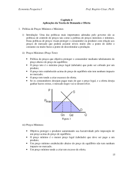 Economia Pesqueira I Prof. Rog&eacute;rio C&eacute;sar, Ph.D. 15