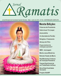 Edição 54 - Sociedade Espírita Ramatis