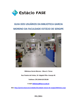 Guia de Usu&aacute;rio da Biblioteca 2011
