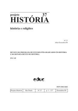 37 projeto HIST&Oacute;RIA - PUC-SP