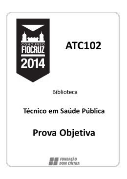 ATC102 - Biblioteca - Fundação Dom Cintra