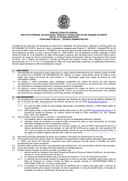 Edital 05/2009-DIGPE