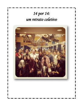 14 por 14: um retrato coletivo - in&iacute;cio