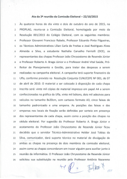 10 - Consulta a Comunidade 2015