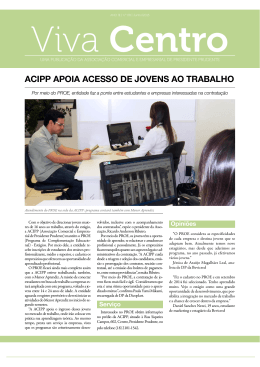 acipp apoia acesso de jovens ao trabalho