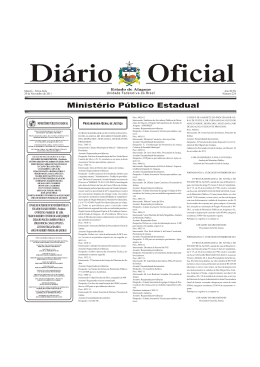 03 Ministerio Publico - Diário Oficial do Estado de Alagoas