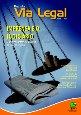Revista Via Legal - Conselho da Justiça Federal
