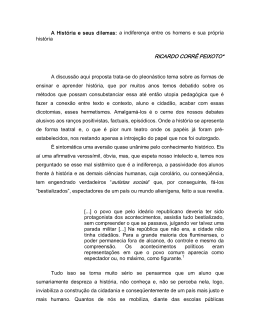 A Hist&oacute;ria e seus dilemas - Funda&ccedil;&atilde;o Cultural Palmares