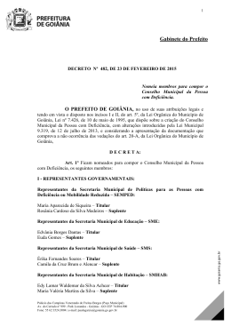 Decreto N. 482 de 23/02/2015