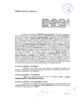 3 TA - Ministério da Cultura