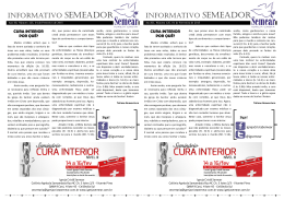 Fevereiro de 2015 - Igreja Crist&atilde; Semear