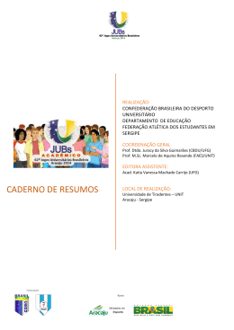 CADERNO DE RESUMOS