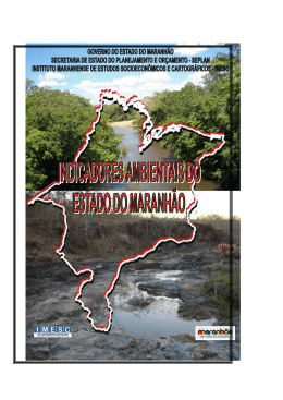 indicadores ambientais do estado do maranh&atilde;o - IMESC