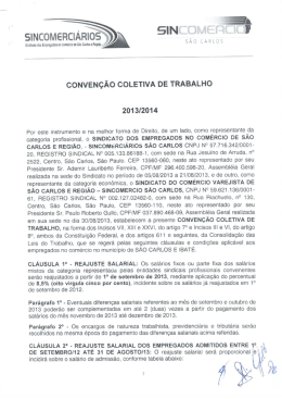 siNcoMeRci&Aacute;Rio - SCV S&atilde;o Carlos