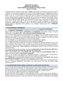 Edital - Funda&ccedil;&atilde;o Cesgranrio