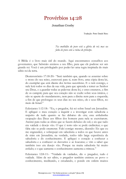 Prov&eacute;rbios 14:28