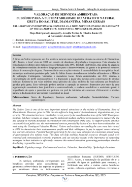 valora&ccedil;&atilde;o de servi&ccedil;os ambientais: subs&iacute;dio para a sustentabilidade
