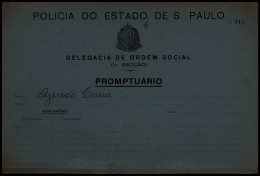 policia do estado de s. paulo - Arquivo Público do Estado de São