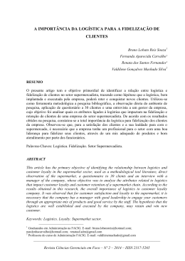 a importância da logística para a fidelização de clientes