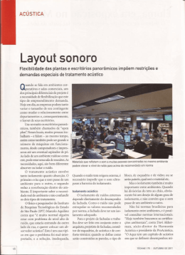 Layout sonoro