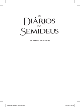 Di&aacute;rios Semideus