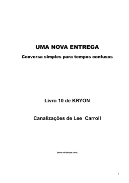 Kryon - Uma Nova Entrega