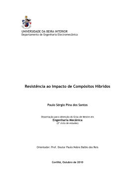 Resist&ecirc;ncia ao Impacto de Comp&oacute;sitos H&iacute;bridos