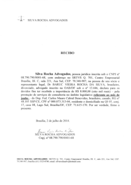 `l` SILVA ROCHA ADVÚGADUS