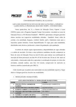 (nefel) e programa segundo