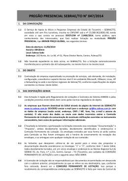 PREG&Atilde;O 047.2014 - Suporte T&eacute;cnico TI