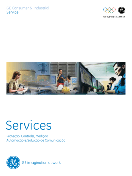 Services - GE Sistemas Industriais