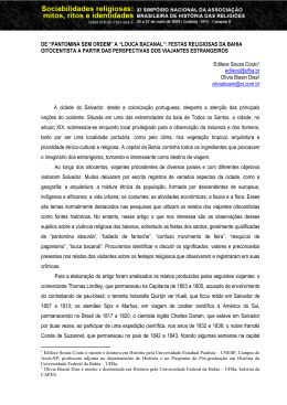 de &ldquo;pantomina sem ordem&rdquo; a &ldquo;louca bacanal&rdquo;: festas