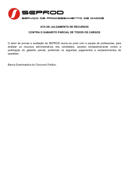 analise recursos