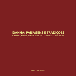 IDANHA: PAISAGENS E TRADI&Ccedil;&Otilde;ES