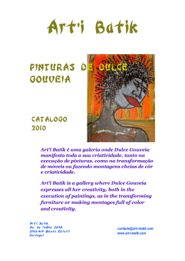Pinturas de Dulce Gouveia