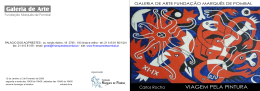 catálogo da exposição - Site Oficial do Pintor Carlos Rocha