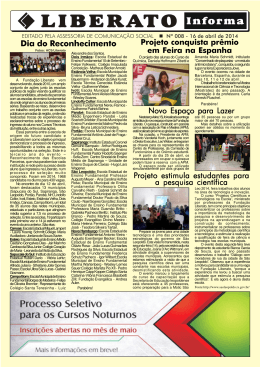 do PDF - Funda&ccedil;&atilde;o Liberato