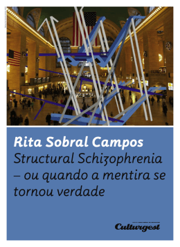 Rita Sobral Campos Structural Schizophrenia &ndash; ou
