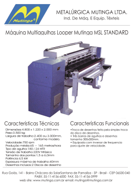Catálogo maq MSL