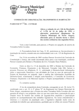 Scanned Document - Câmara Municipal de Porto Alegre