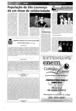 População de São Lourenço