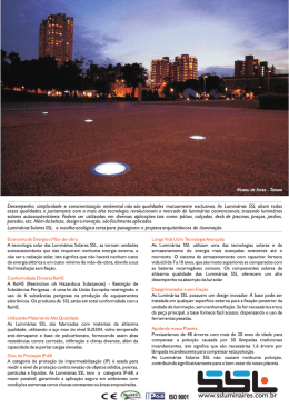 Introducao - S S Luminaires
